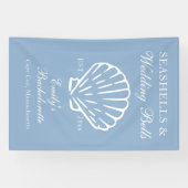 Banderoles Coquillages et Mariage Bells Bachelorette Party (Horizontal)