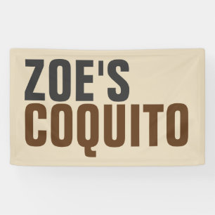 Banderoles Coquito Rustique Moderne
