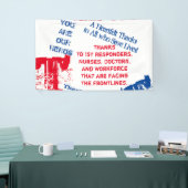 BANDEROLES CORONA VIRUS (Salon professionnel)