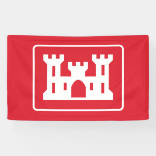 Banderoles Corps d'ingénieurs américain DOD Military