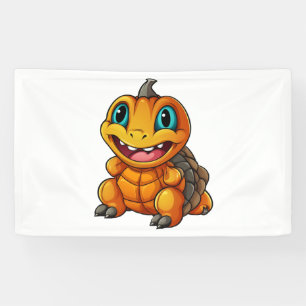 Banderoles Costume de fête d'Halloween du Citrouille de tortu