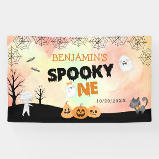 Banderoles Costume enfant Halloween 1er anniversaire fête