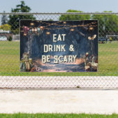 Banderoles Costume et cocktails Halloween (Insitu)