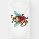 Banderoles Cosy Christmas Dragonfly (Vertical)