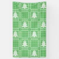 Cosy sapin de Noël affreux pull à damiers motif