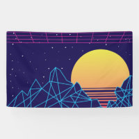 Couche de soleil Vaporwave