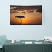 Banderoles Coucher de soleil à Masai Mara (Salon professionnel)
