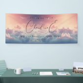 Banderoles Coucher de soleil de rêve Cloud Nine Fête de maria (Salon professionnel)