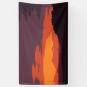 Banderoles Coucher de soleil simplifié (Vertical)