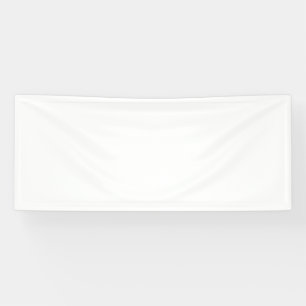 Banderoles couleur blanc