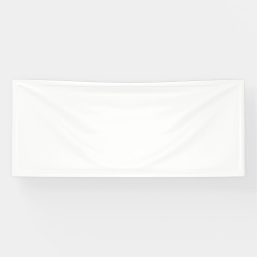 Banderoles couleur blanc (Horizontal)