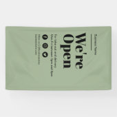 Banderoles Couleur modifiable de texte simple en gras (Horizontal)