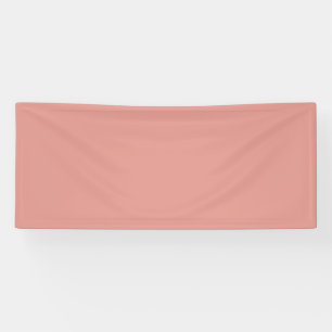 Banderoles Couleur rose flamant pastel simple