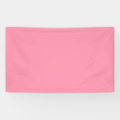 Banderoles Couleur solide rose Baker-Miller (Horizontal)