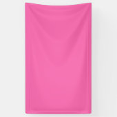 Banderoles Couleur solide rose chaud (Vertical)