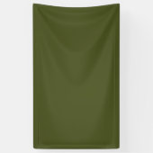 Banderoles Couleur solide verte de l'Armée (Vertical)