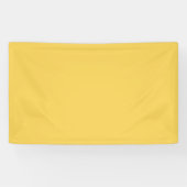 Banderoles Couleur uni jaune Primrose (Horizontal)