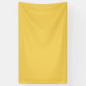 Banderoles Couleur uni jaune Primrose (Vertical)