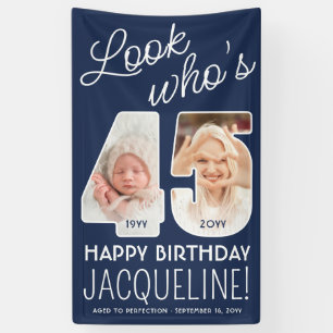 Banderoles Couleurs DIY • Joyeux 45e Anniversaire 2 Photos