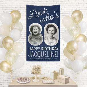 Banderoles Couleurs DIY • Joyeux 80e Anniversaire 2 Photos