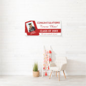 Banderoles Couleurs U-Pick School avec UPSC rouge (En situation)