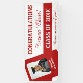 Banderoles Couleurs U-Pick School avec UPSC rouge (Vertical)