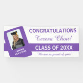 Banderoles Couleurs U-Pick School avec UPSC violet (Horizontal)