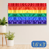 Banderoles Couleurs vives LGBT LGBTQ+ Gay pride drapeau arc-e