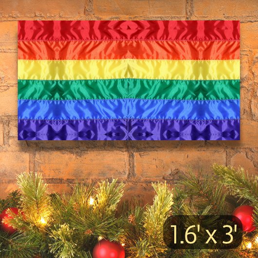 Banderoles Couleurs vives LGBT LGBTQ+ Gay pride drapeau arc-e