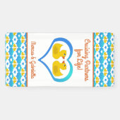 Banderoles Couple's Cruising Ducks Cabin Door Magnet (Horizontal)