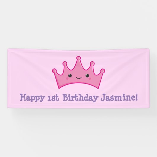 Banderoles Couronne de Kawaii (Horizontal)