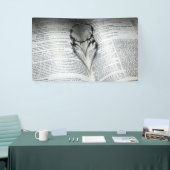 Banderoles Couronne d'épines Coeur et Bible (Salon professionnel)