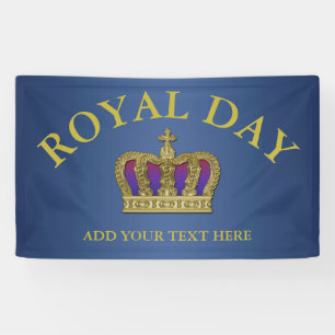 Banderoles Couronne royale d'or IV + votre backgr. et idées