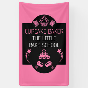 Banderoles Cours de cuisson de Cupcake