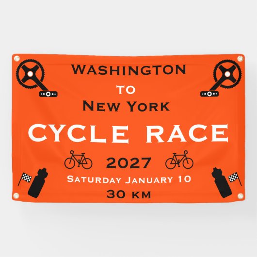 Banderoles Course Cycliste (Horizontal)