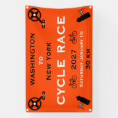 Banderoles Course Cycliste (Verticale)