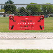 Banderoles Course cycliste (En situation)