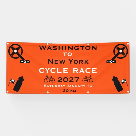 Banderoles Course cycliste (Horizontal)
