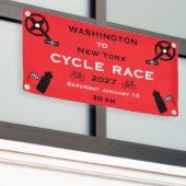 Banderoles Course Cycliste (Bâtiment extérieur)