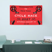 Banderoles Course cycliste (Salon professionnel)
