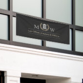 Banderoles Courthouse à monogramme marbré (Bâtiment extérieur)