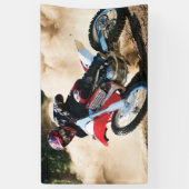 Banderoles coussin de motocross (Vertical)
