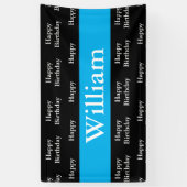 Banderoles Coutume de William de joyeux anniversaire (Vertical)