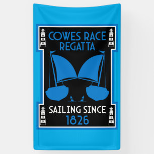 Banderoles Cowes île de Wight Yacht Regatta