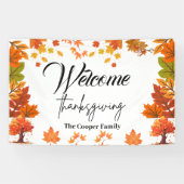 Banderoles Cozy Fall Thanksgiving Dinner Party (Horizontal)