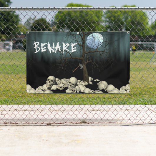 Banderoles Crânes (En situation)