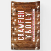 Banderoles Crawfish Boil Couples de douche (Vertical)