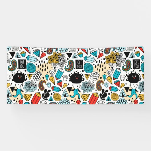 Banderoles Crazy head (Horizontal)