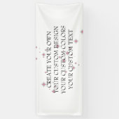 Banderoles Create Your Own - Your Image Here (Vertical)