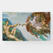 Banderoles Création d'Adam - Michaël Angelo 1475 - 1564 (Horizontal)